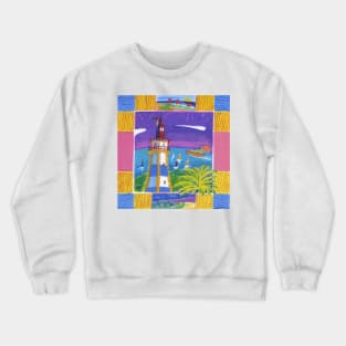 Cascais lighthouse Crewneck Sweatshirt